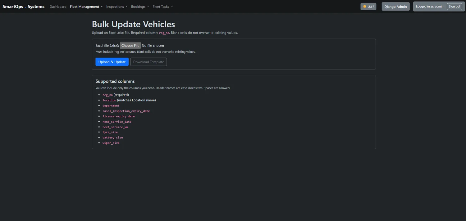 Fleet Reports screenshot