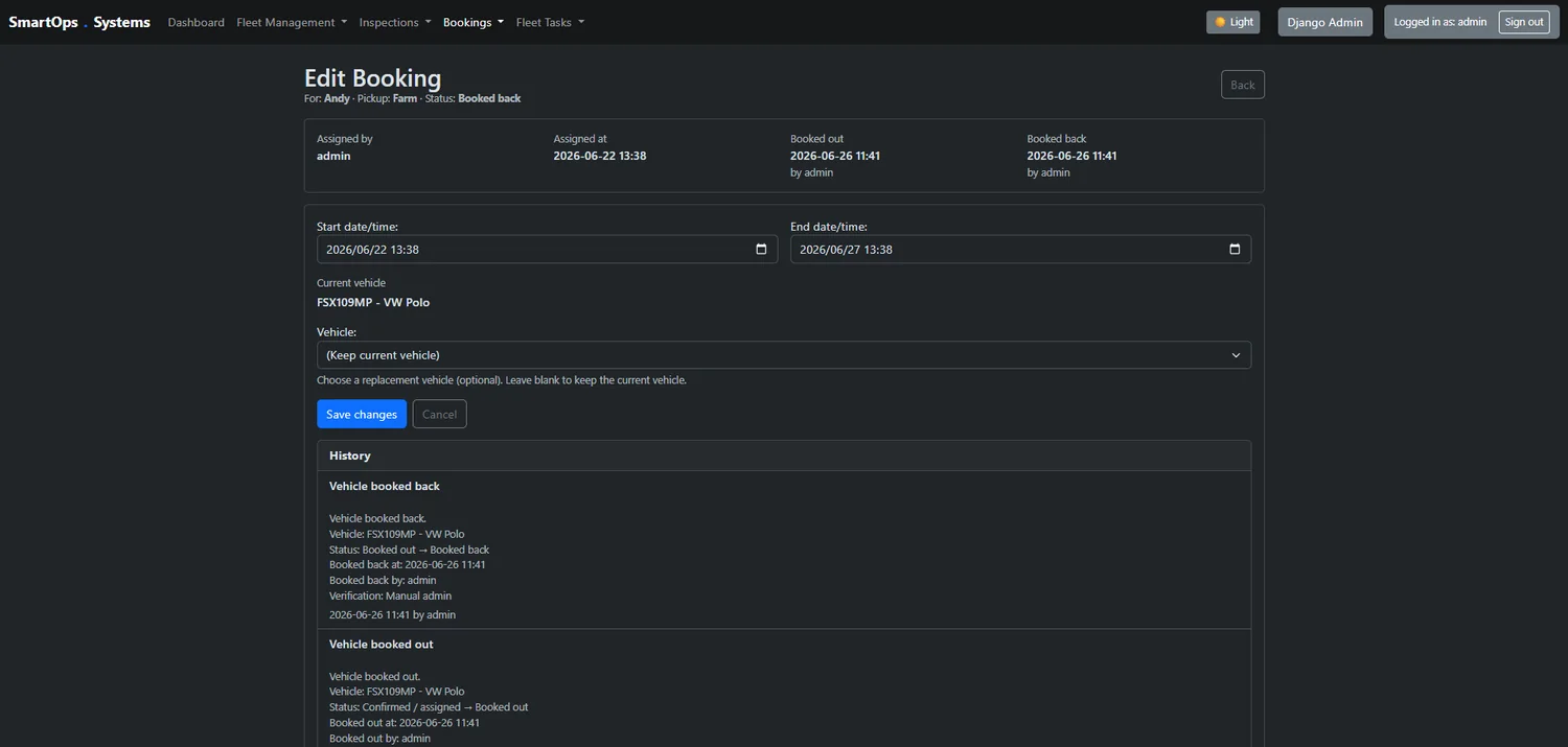 Fleet Reports screenshot