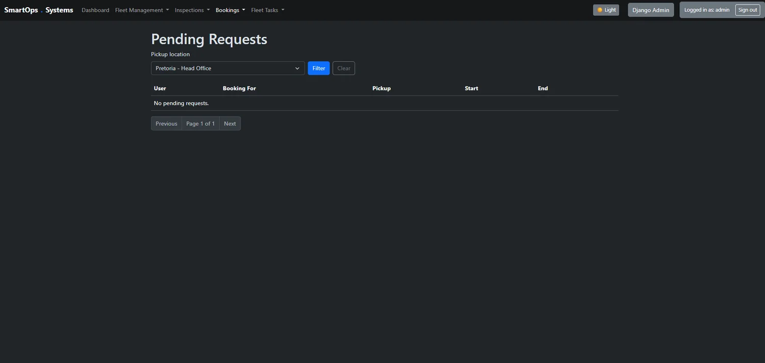 Fleet Reports screenshot